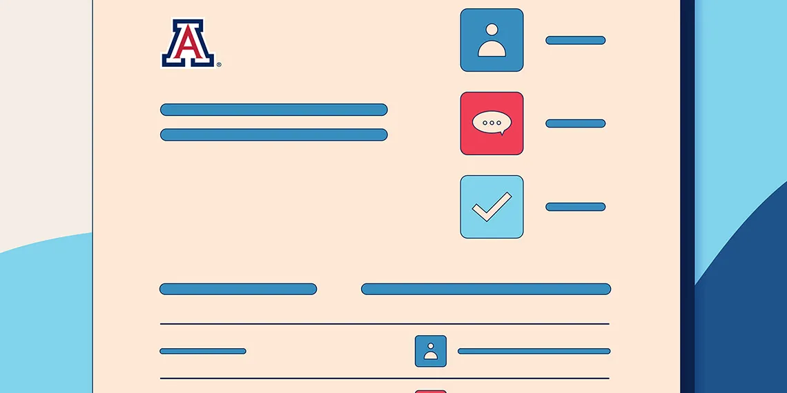 Illustration of UArizona's Top Hat automated attendance