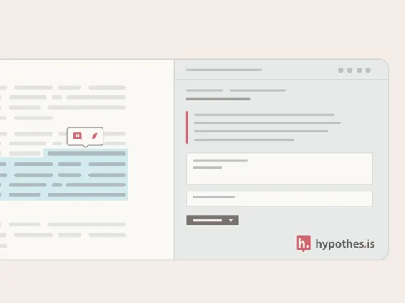 Abstract vector illustration of Hypothesis interface.