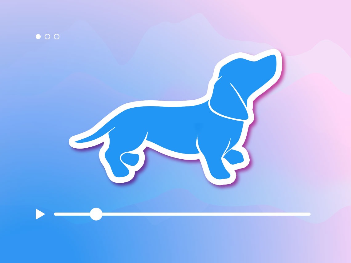 Abstract illustration of PlayPosit's video features with the PlayPosit dog logo in the center.