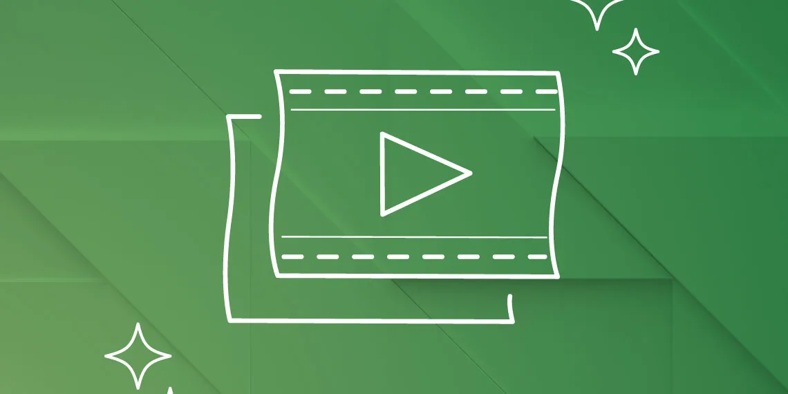 Illustration of an abstract video editor for Panopto.