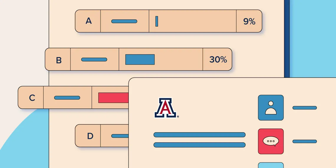 Illustration of UArizona's Top Hat Polling and Attendance features